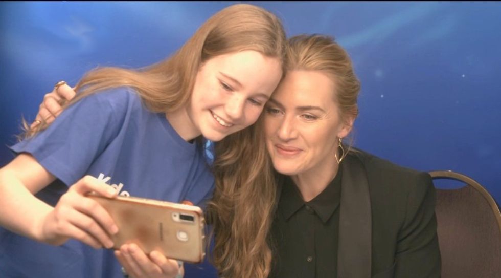 "You Got This": Kate Winslet Stops Interview to Comfort First-Time Kid Journalist