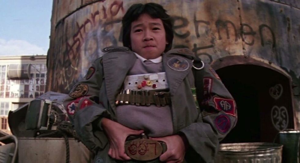 Ke Huy Quan before his Oscar nomination in the Goonies film.