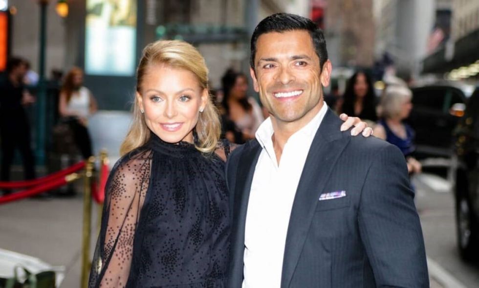 Kelly Ripa and Mark Consuelos