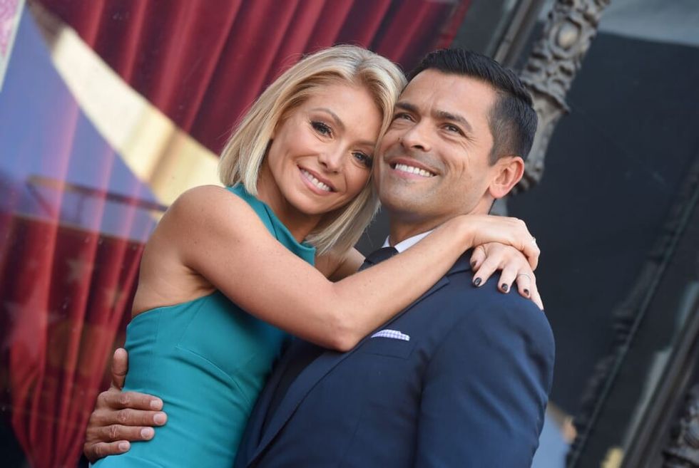 Kelly Ripa and Mark Consuelos