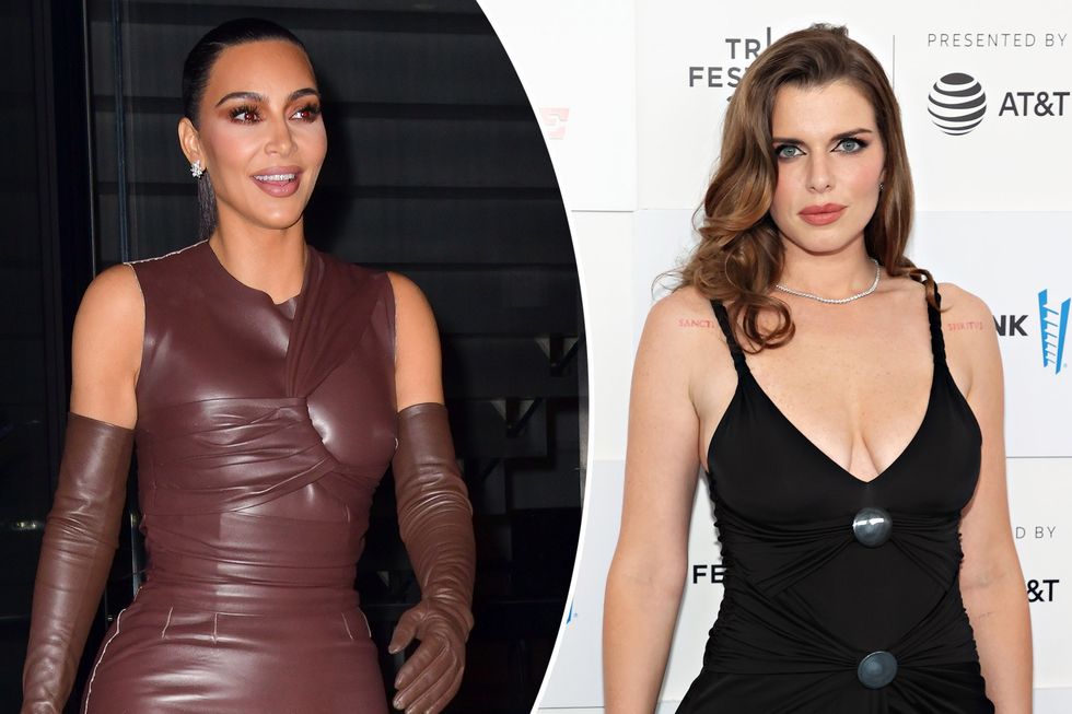 Kim kardashian julia fox