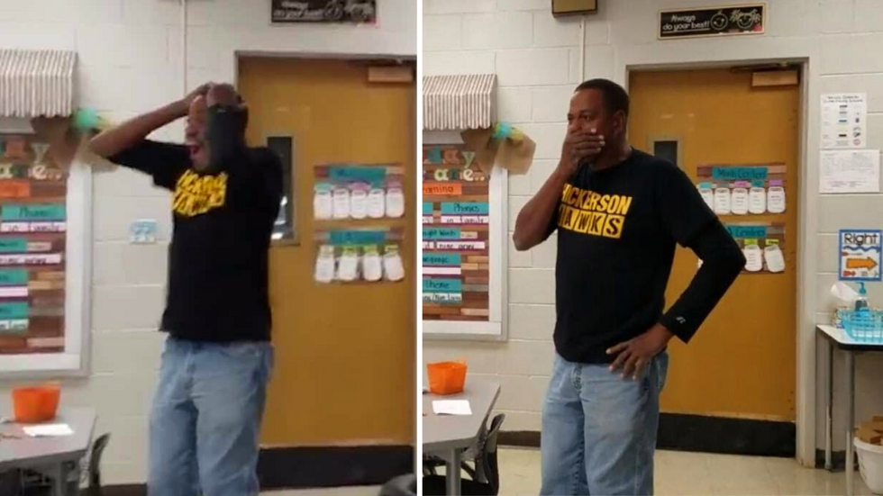 Students Call Deaf Janitor into Classroom - What They Did Next Made Him Break Down in Tears