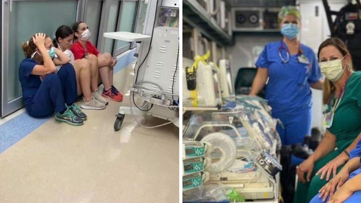Heroic Nurses Stayed Behind To Rescue 19 Babies As Hurricane Laura Hit Hospital