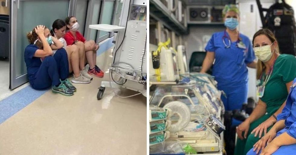 Heroic Nurses Stayed Behind To Rescue 19 Babies As Hurricane Laura Hit Hospital