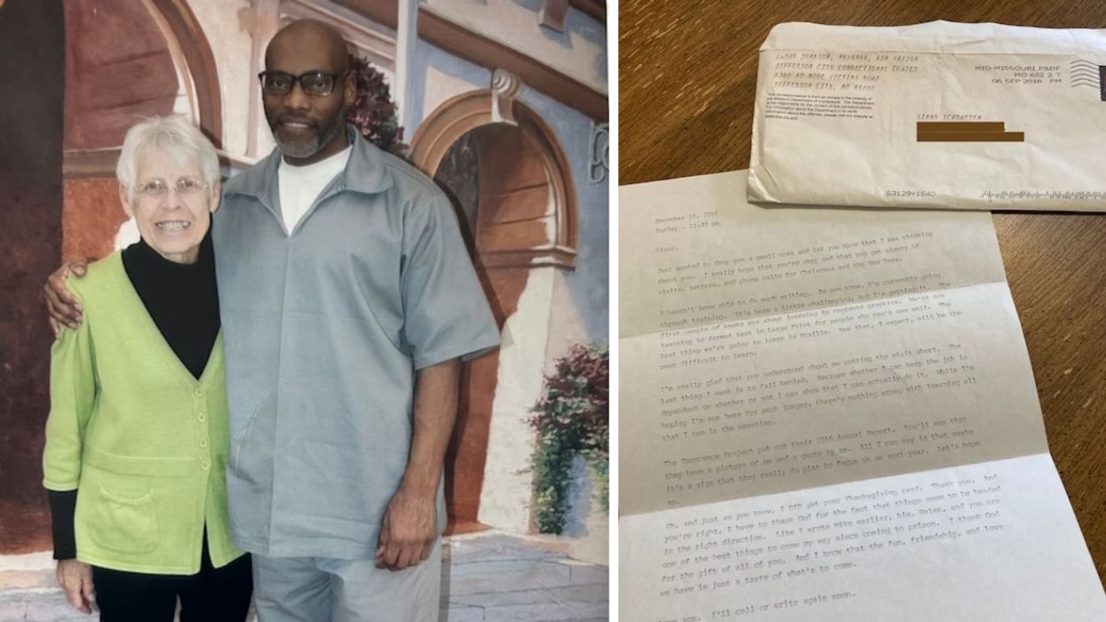 After 28 Years in Jail For a Wrongful Conviction, Man Reunited With Pen Pal Who Wrote to Him Every Single Week