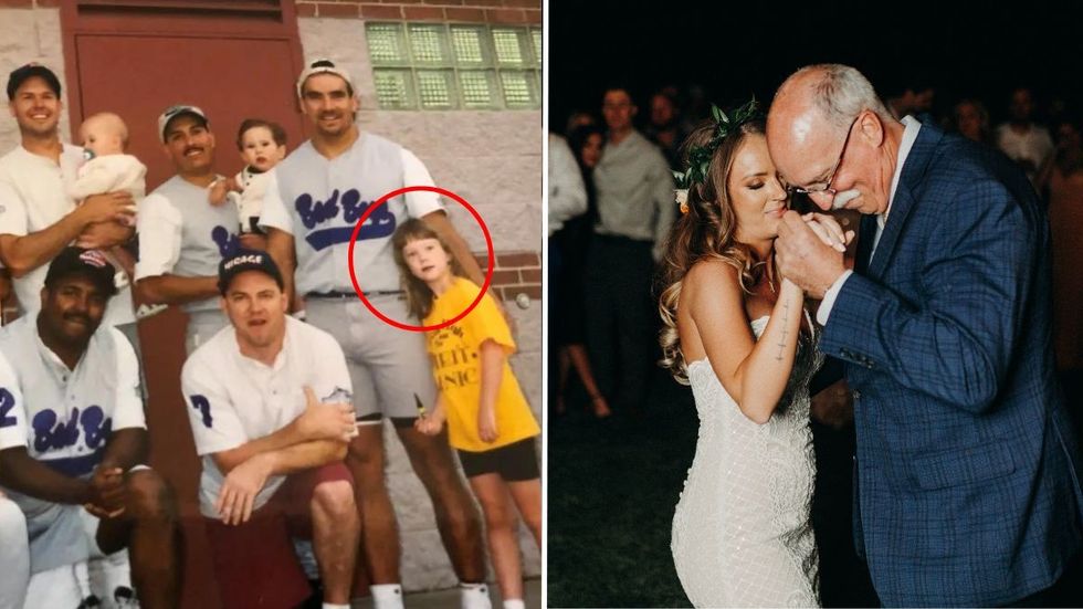 Brides Father Dies Before Wedding - So Her Mom Gifts Her the Ultimate Daddy-Daughter Dance Surprise