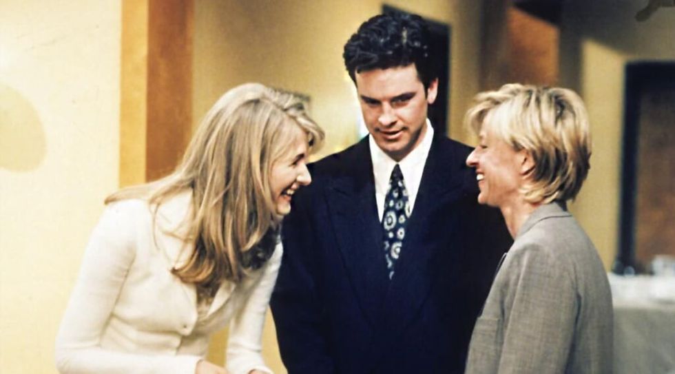 Laura Dern and Ellen Degeneres meet in The Puppy Episode of Ellen