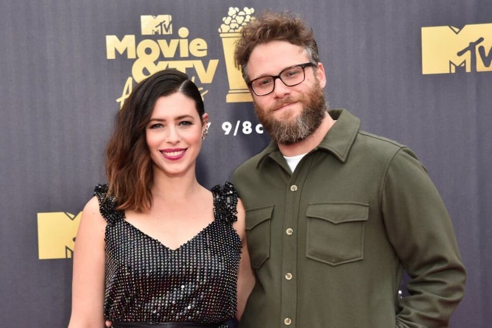 Lauren Miller Rogen and Seth Rogen