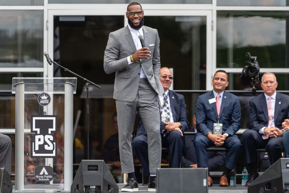 LeBron James Opens Innovative New Public School in his Hometown, Says It’s One of the Most Important Accomplishments of his Life