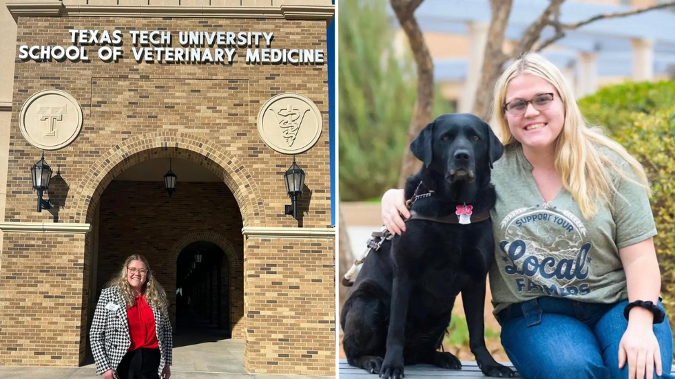 Legally Blind Student Dreams of Becoming a Veterinarian - Defies Odds and Gets Accepted Into University