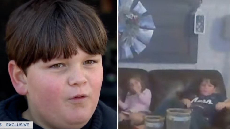 Alert 9-Year-Old Hears a Strange Sound While Watching TV - Realizes His Whole Family Is in Danger