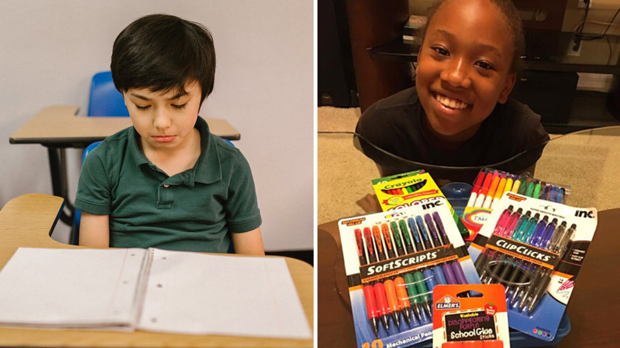 Students Refuse to Share Their School Supplies With Bullied Boy - So, His Classmate Uses Her Allowance on Him