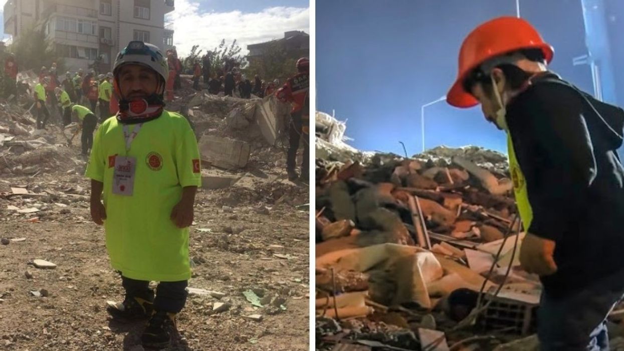 3-Foot-Tall Man Uses His Small Size To Rescue Trapped Earthquake Victims