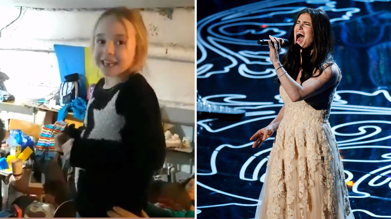 Frozen's Idina Menzel Responded to Ukrainian Girl's Viral “Let It Go” - And It's Perfect