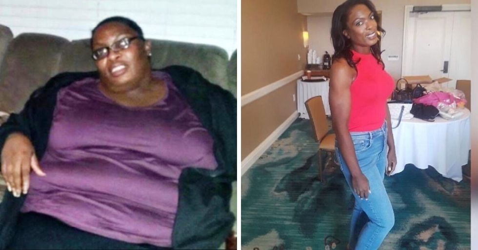 After Beating Cancer, This Woman Lost 243 Pounds To Be There For Her Son