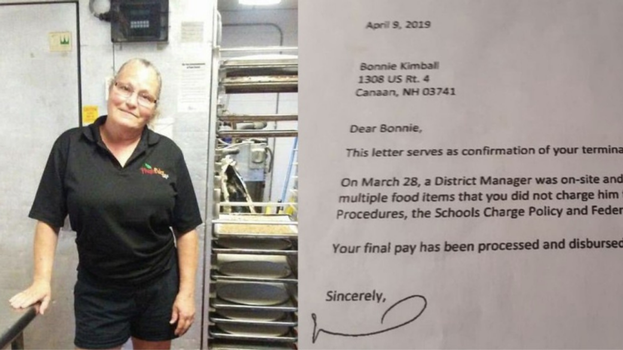 Lunch Lady Fired For Giving Boy Free Food Gets Flooded With Job Offers