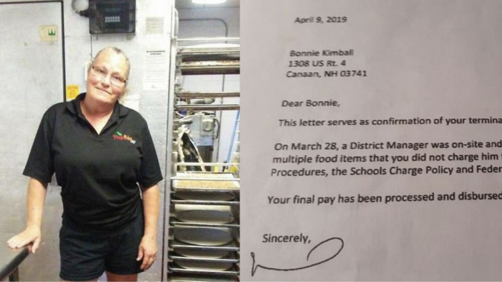 Lunch Lady Fired For Giving Boy Free Food Gets Flooded With Job Offers