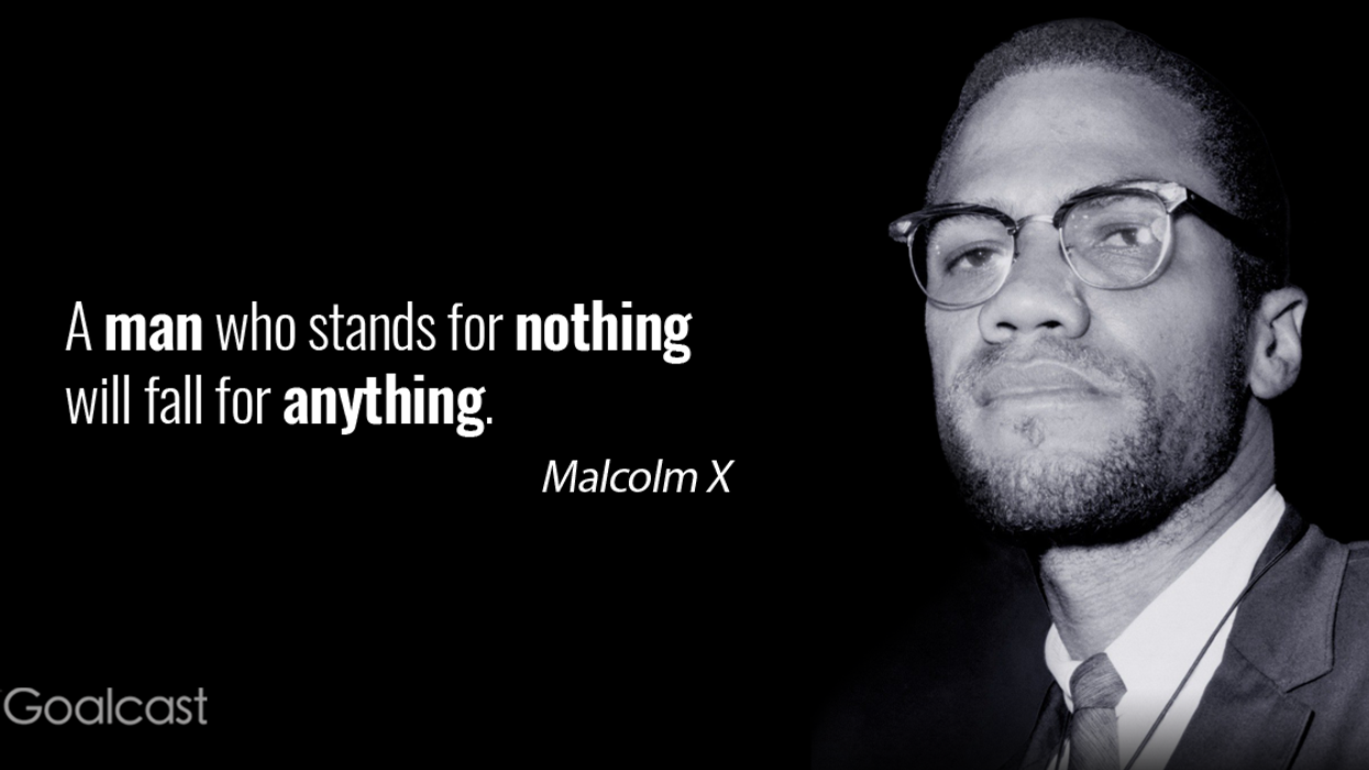 Inspirational Quotes from Malcolm X on Life, Education Freedom and the Media