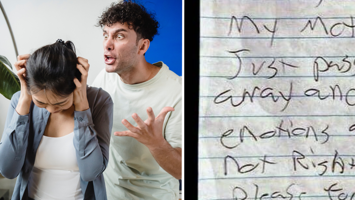 Angry Man Yells at Stranger for No Apparent Reason and Storms Off - Then, They Find a Note on Their Truck