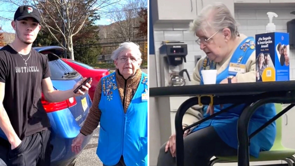 Man Notices 82-Year-Old Walmart Employee Exhausted at Work - Raises $200,000 So She Can Finally Retire