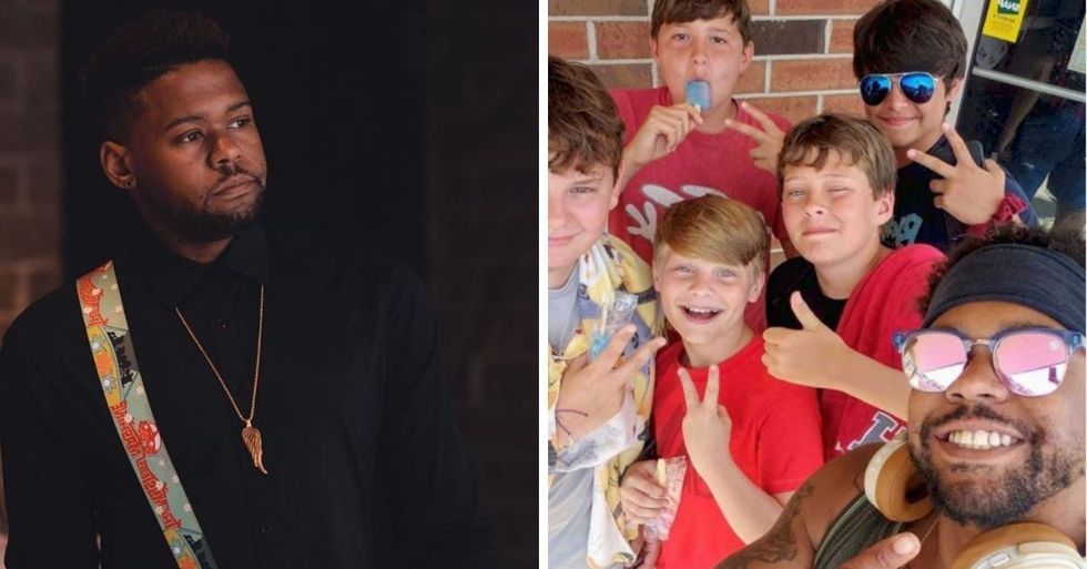 This Man Turned Upsetting Encounter With A Group Of Kids Into A Wholesome Moment