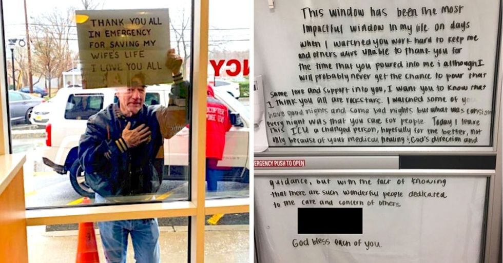 Man Writes Touching Note To Hospital Staff Who Saved His Wife’s Life