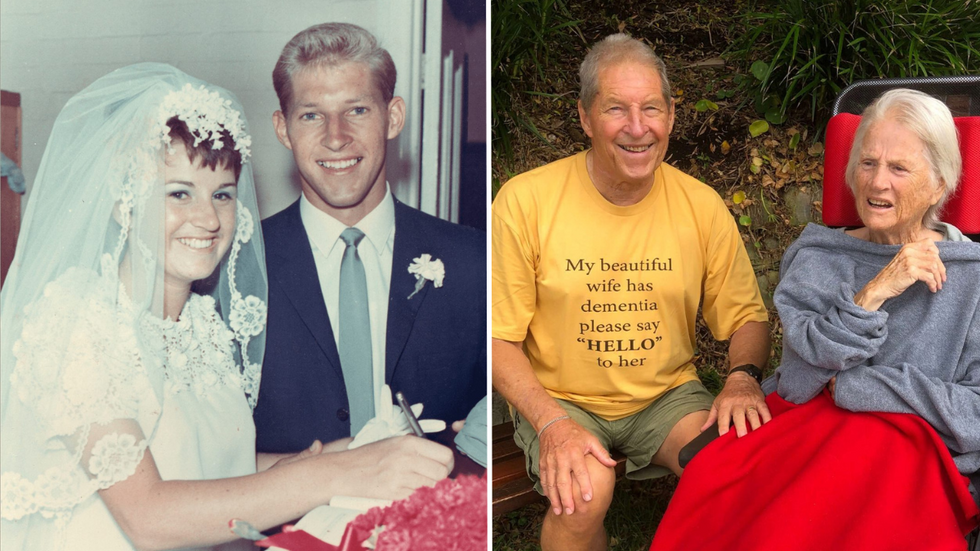 Woman Is Diagnosed With Dementia - So Her Husband of 55 Years Makes a Vow