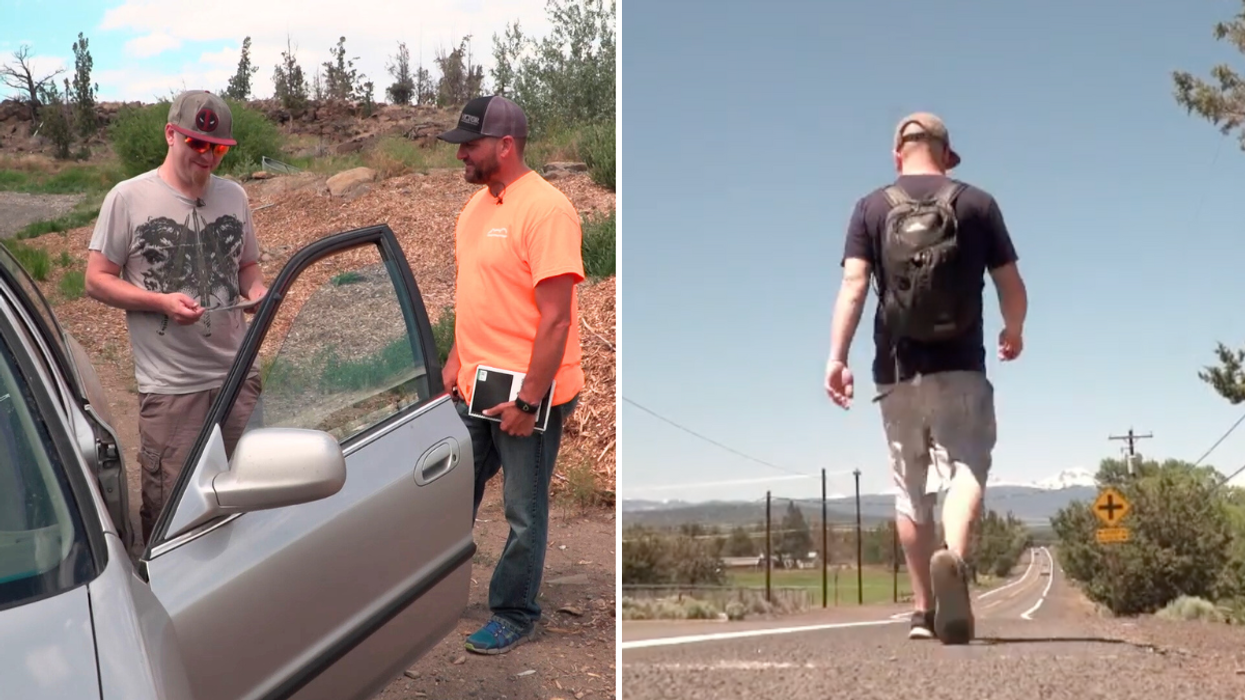 Boss Thinks Man Is Joking When He Said He Walked 6 Hours to Get To Work - Then a Stranger Makes an Offer He Cant Refuse