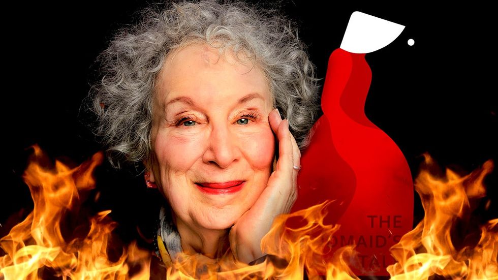 Margaret Atwood Violently Burned 'The Handmaid's Tale' to Make a Powerful (and Pricey) Point