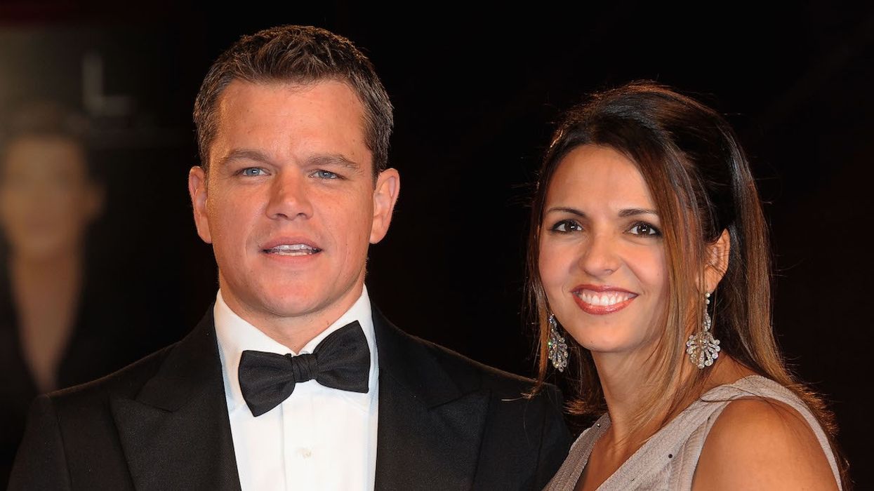 Matt Damon And Luciana Barroso's Romance Proves The Power Of Completely Embracing Each Other