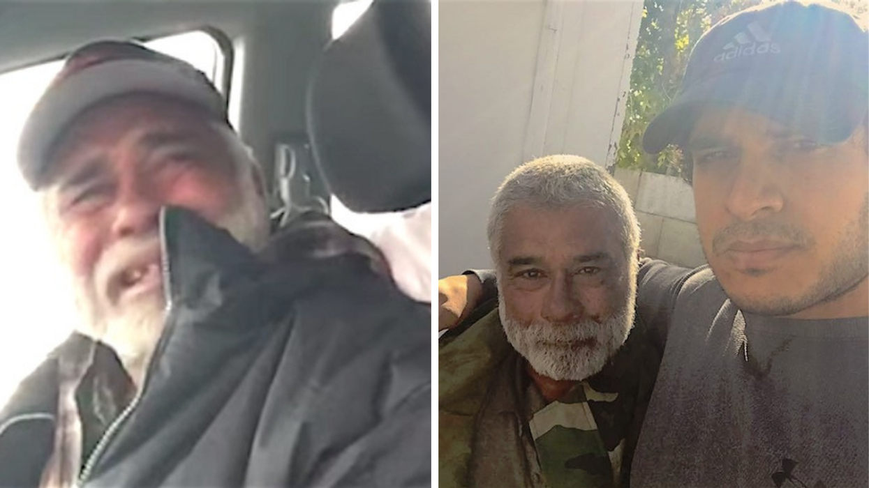 Stranger Comes Across Homeless Veteran Begging For Change - Decides To Do This Instead