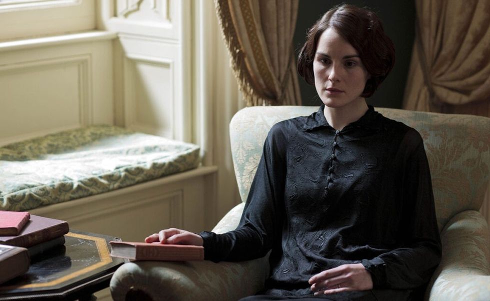 Michelle Dockery as Lady Mary in Downton Abbey