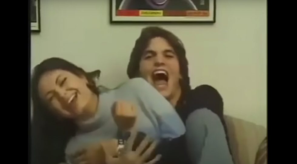 Mila Kunis and Ashton Kutcher for That '70s Show