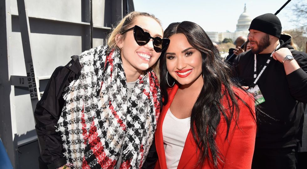 Miley Cyrus and Demi Lovato Get Real About Body Image Issues During Quarantine