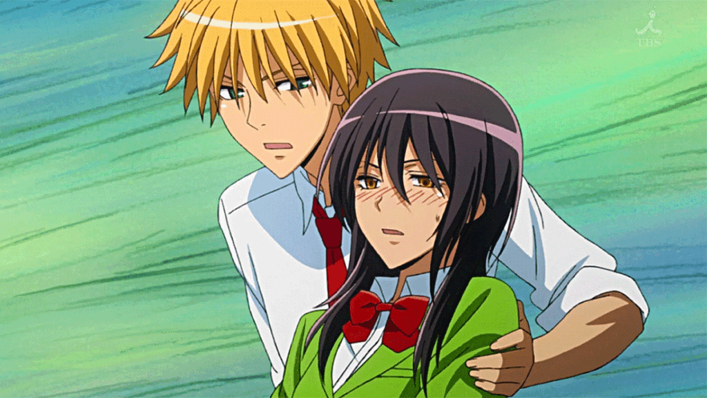 Misaki and Usui, from 'Kaichou wa Maid-Sama'