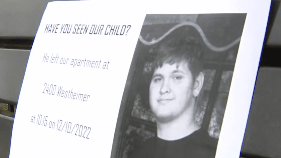 missing person poster