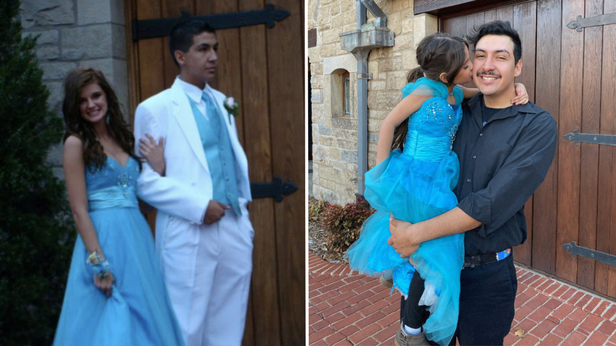 Woman Alters the Prom Dress She Wore 11 Years Ago for Daddy-Daughter Dance And the Result Is Stunning