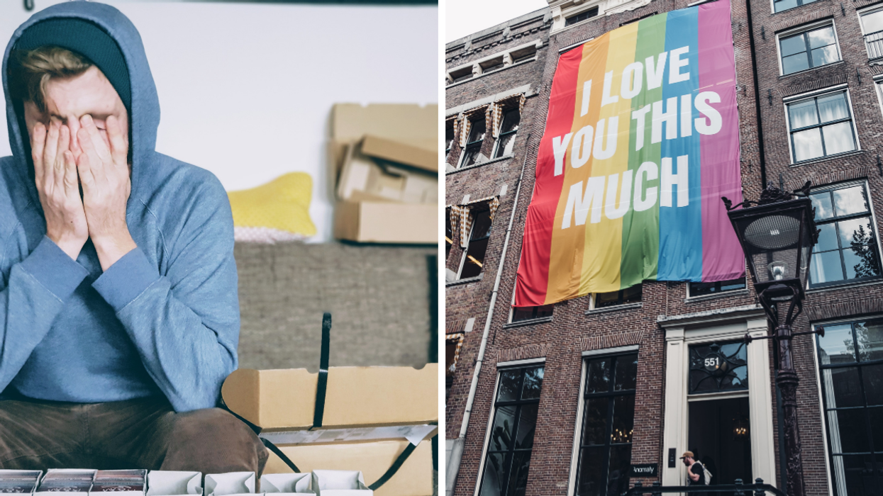 Dad Kicks Out Teen Son For Being Gay, Wife Instantly Breaks Up With Him