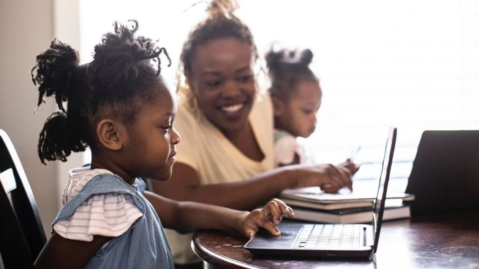 mother and daughters