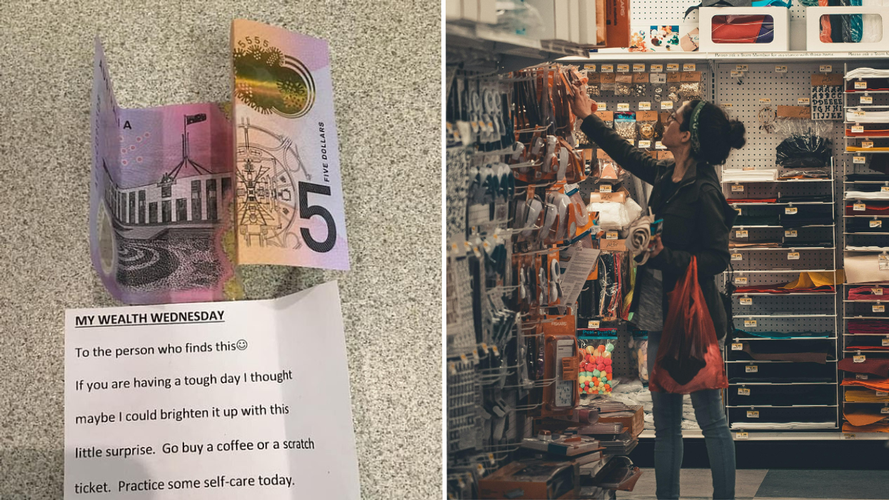 Mom Visits Store to Buy Diapers for Her Baby - Finds a Letter That Shocks Her