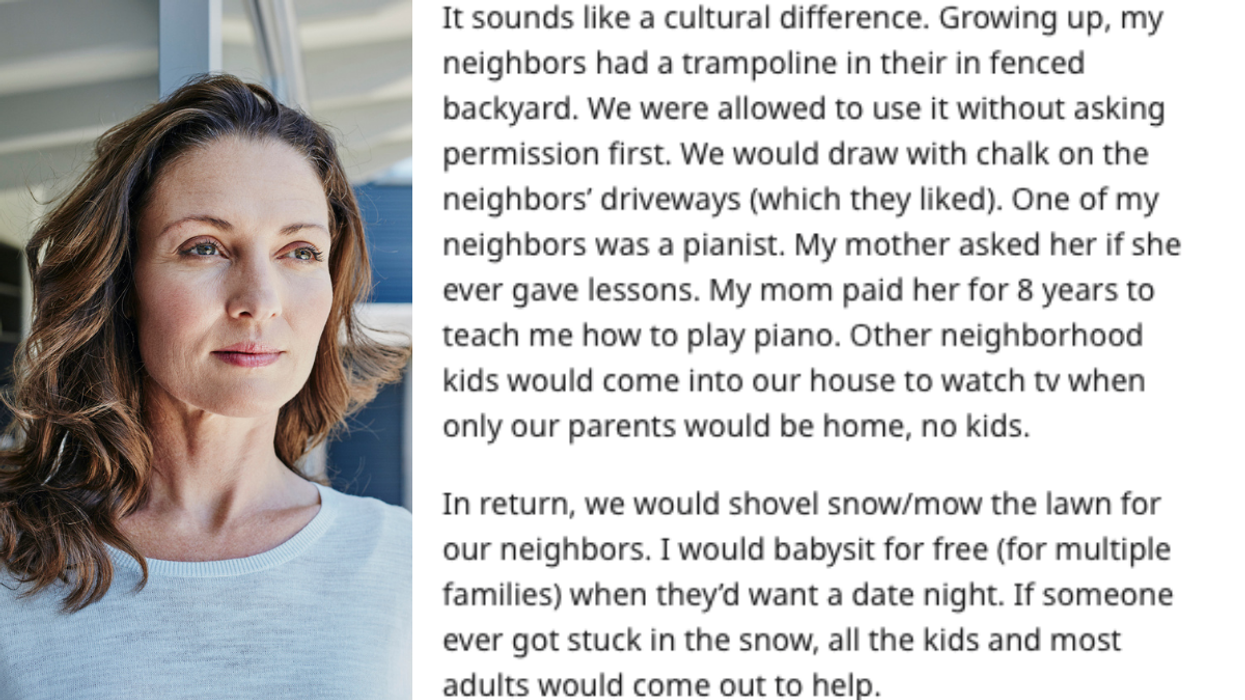 Woman Kicks Neighbors' Kids Off Her Yard, Tells Parents To Get Bigger Home