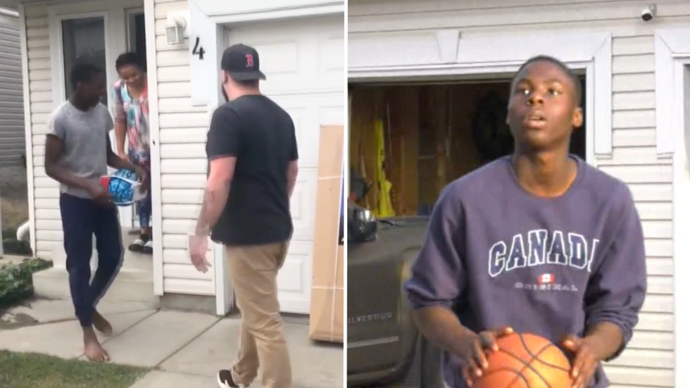 Teen Thinks His Constant Dribbling Annoys the Neighbors - Little Did He Know They Were Planning Something in Secret