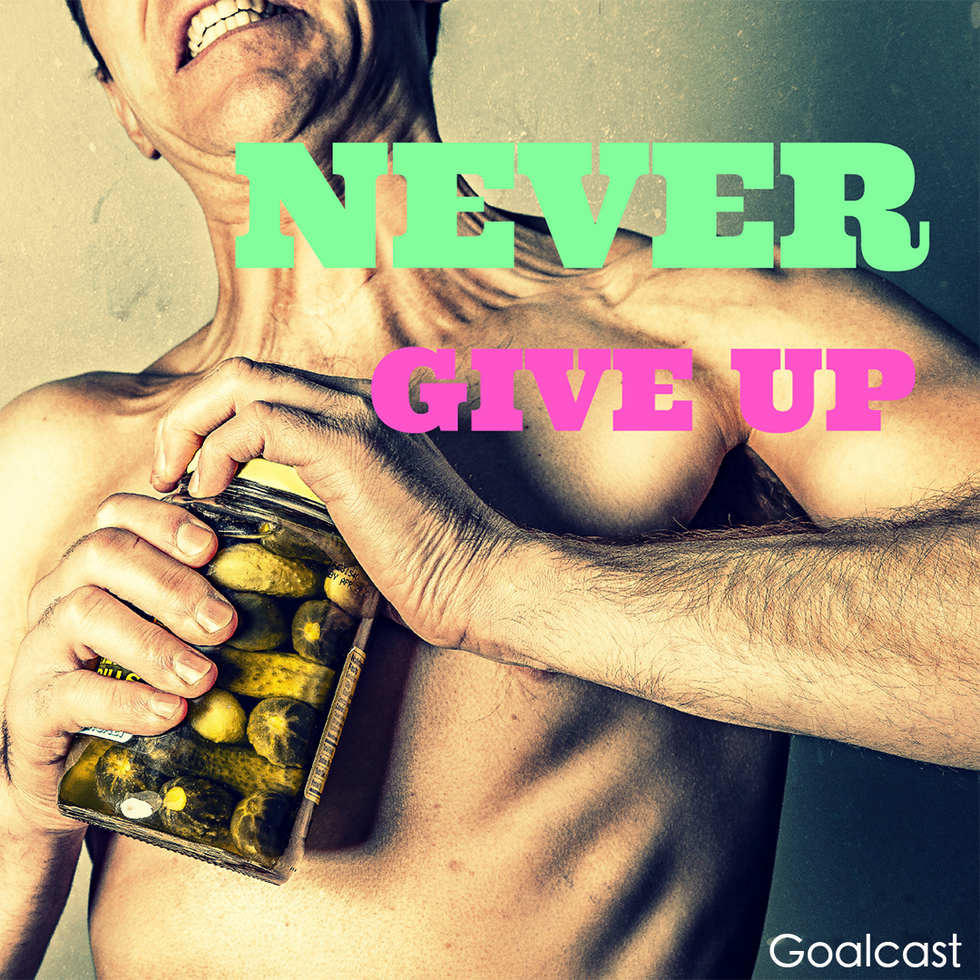 Try these 4 easy tips to keep yourself from giving up