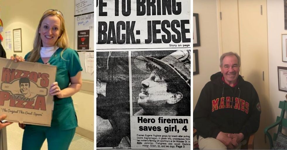 Nurse Finds Firefighter Who Saved Her Life 37 Years ago