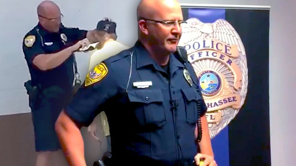 Police Officer Sees a Homeless Man with a Blade - And Helps Him Get a Job