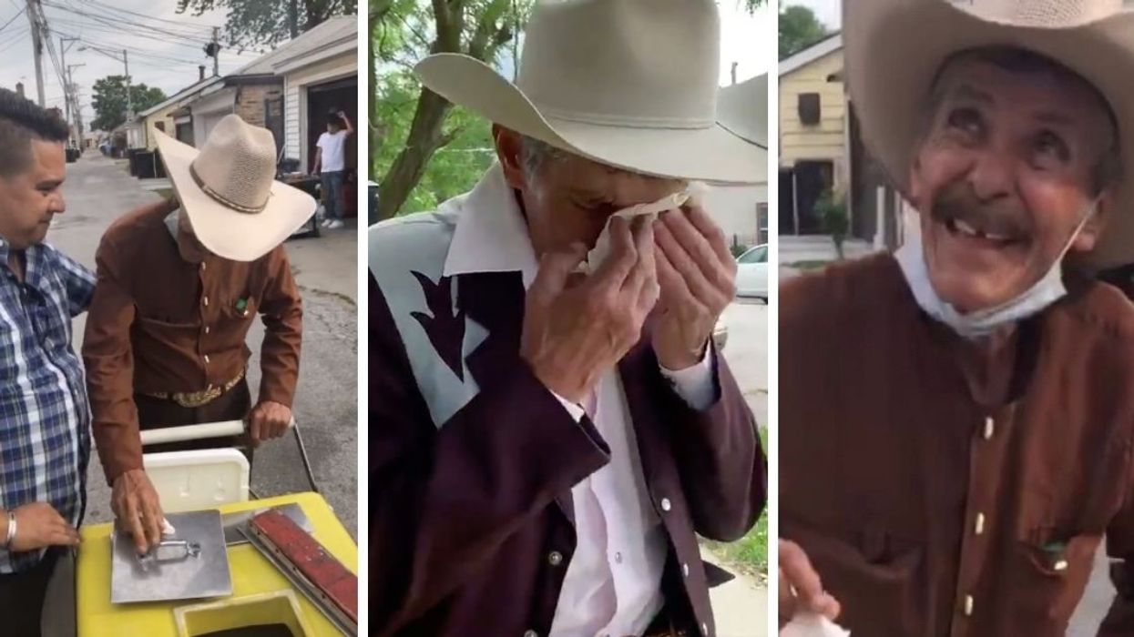 Family Buys Ice Cream Vendor’s Whole Stock, Raises Over $53k To Help Him Retire