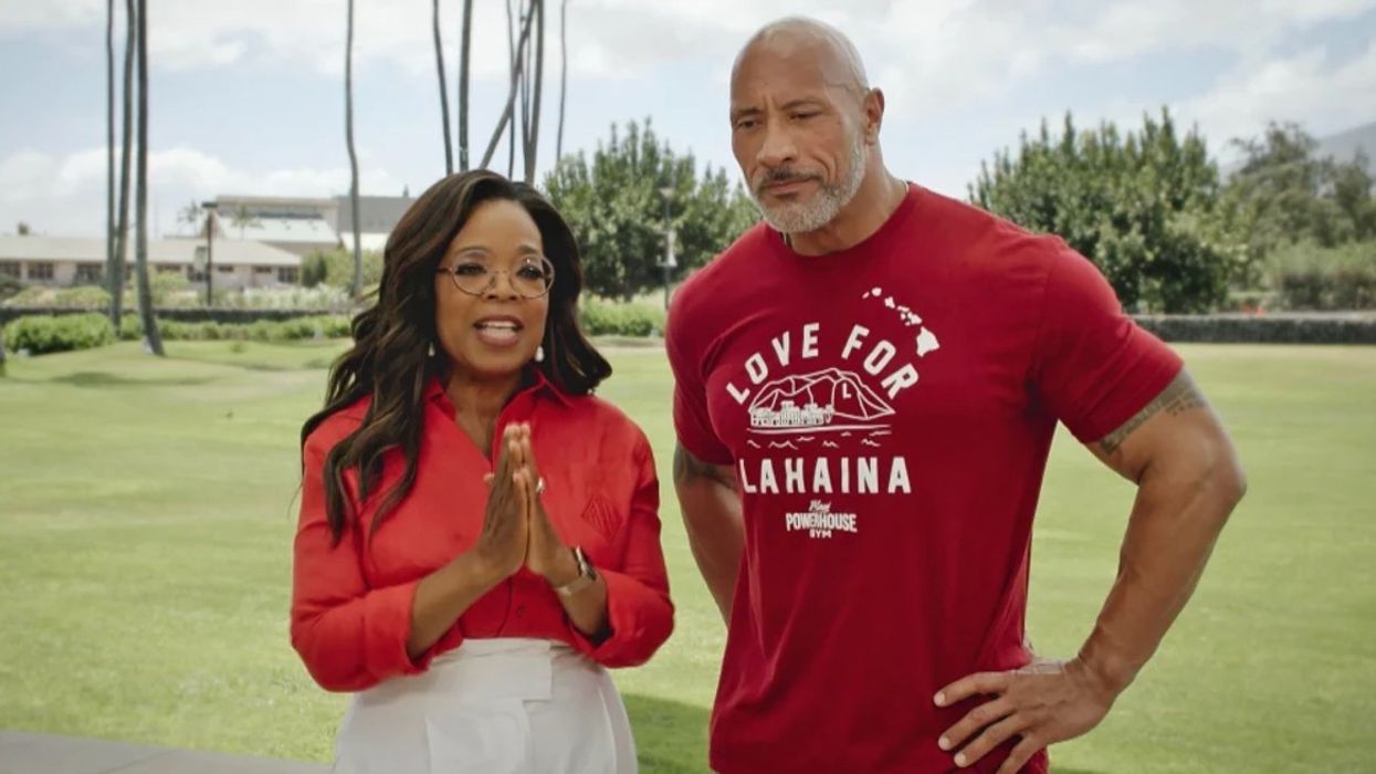 Oprah and Dwayne The Rock Johnson Team Up to Donate $10 Million to Maui Relief But Angry Fans Think What Theyre Doing Isnt Right