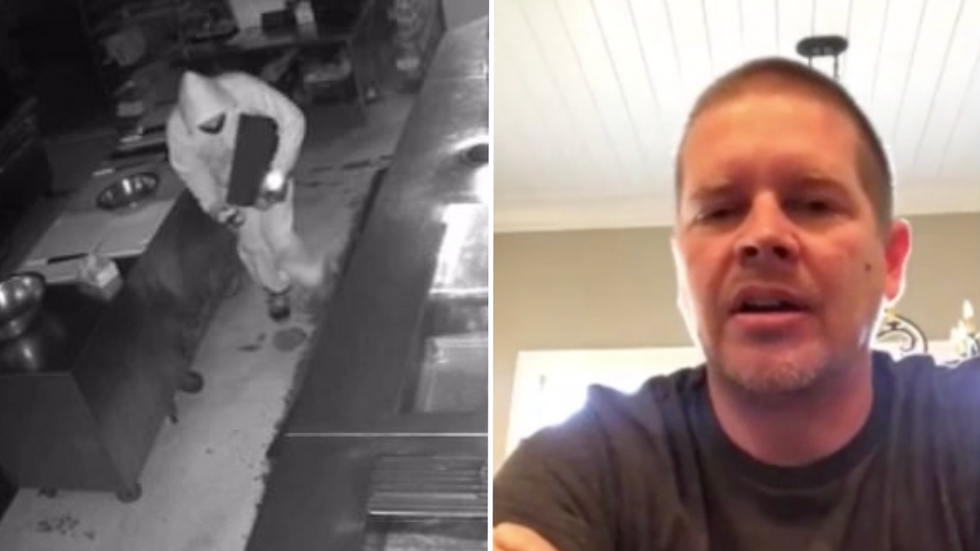 Man Finds Out a Thief Has Broken Into and Stolen From His Restaurant - His Unexpected Reaction Goes Viral