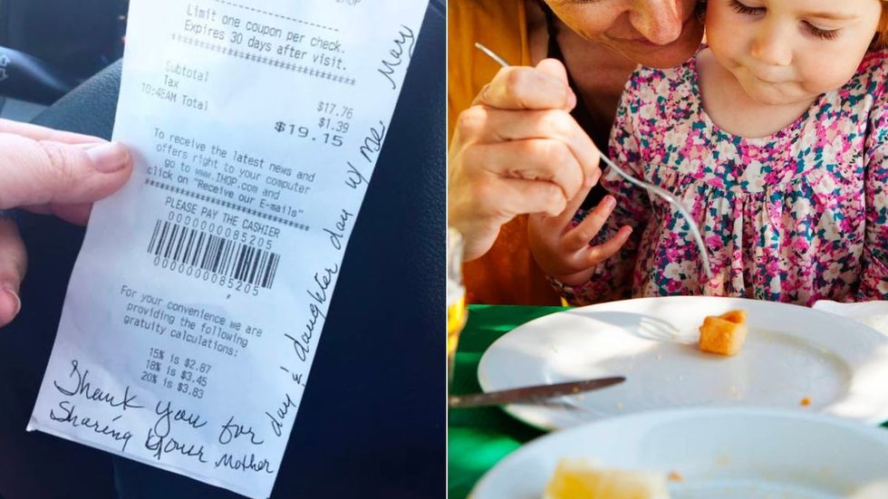 Kind Stranger Pays for a Young Mother’s Pancakes - She Doesn’t Realize The Impact of Her Deed