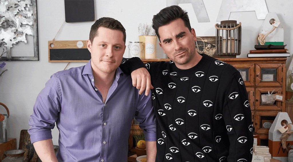Patrick and David from Schitt's creek